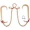 Vevor 5/16"x2' G80 Tow Chain J Hook V-Chain Bridle Grab & T Hook Wrecker 10800lb TJ5/16*2FT-A2 - alternate 1