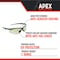 Malta Dynamics APEX, Safety Glasses, Indoor/Outdoor Lens, 180 PK SG1016-180 - alternate 6