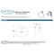Gatco Beverly Towel Ring, Chrome 5512 - alternate 3