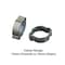 Primefit OHC Zinc-Plated Steel Double Ear Hose Clamps, Range 15mm-18mm, 100PK OHC17-100 - alternate 3