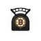 Holland Bar Stool Co 30" Blk Wrinkle Boston Bruins Swivel Bar Stool, Jailhouse Back L01830BosBru - alternate 5