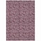 Homeroots 8' X 10' Merlot Mauve And Ivory Floral Washable Indoor Outdoor Area Rug 581903 - alternate 7