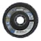 Norton Abrasives Fiberglass Flap Disc, 4-1/2" x 7/8", PK10 66254419984 - alternate 1