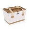 Picnic Time Family Of Brands Lemongrove Picnic Basket for 2 - Bees & Lemons, White with Lemon Pattern 104-30-283-000-0 - alternate 9