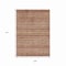Homeroots 9' X 12' Rust Gold And Silver Southwestern Washable Indoor Outdoor Area Rug 615978 - alternate 9