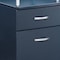 Homeroots 16" Graphite Wood Drawer Filing Cabinet 723068 - alternate 5
