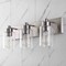 Jonathan Y Irving 22" 3-Light Seeded Glass/Iron Modern Contemporary LED Vanity Light, Nickel JYL7557A - alternate 14