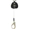 Ironwear 8' Class 2 LE Dual Leg SRL w/ Non Swivel Steel Rebar Hooks 2208-SRH-NS-LE - alternate 1