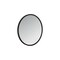 Axor Universal Circular Wall Mirror in Matte Black 42848670 - alternate 1