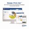 Avery Laser/Inkjet Media Labels, Inkjet/Laser Printers, 2.75" x 2.75", Matte White, 630PK 05196 - alternate 10
