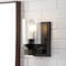 Jonathan Y Bungalow 4.5" 1-Light Iron/Seeded Glass Rustic Farmhouse LED Vanity Light, Oil Rubbed Bronze JYL7507A - alternate 14