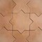 Apollo Tile Seville 7 x 7 in. Matte Terracotta Porcelain Star Wall and Floor Tile 5.31 sq ft/case, 34PK TNG88STRCOTA - alternate 8