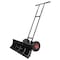 Pure Garden Heavy Duty Snow Shovel w/ Wheels 35.8 in Extra Wide Metal Snow Pusher w/ Adjustable Blade Angle 50-LG9252 - alternate 1