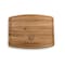 Picnic Time Family Of Brands NFL Chicago Bears - Ovale Acacia Cutting Board 893-00-512-063-2 - alternate 2
