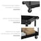 Hirsh Utility Cart, Steel, 2 Shelves, 24 in W, 32 in H 22641 - alternate 10