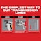 Milwaukee Tool Crimper, 12.7" L, 18.6" W, 10.6" H 2777-20 - alternate 14