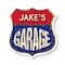 Signmission Jake's Garage, 6 Inch X 6 Inch, Plastic Sign SHI-P-6-383-JAKE - alternate 1