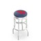 Holland Bar Stool Co 30" Chrome 2-Ring University of Dayton Swivel Bar Stool, Accent Ring L7C3C30DytnUn - alternate 1