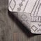 Jonathan Y Rih Moroccan Style Diamond Ivory/Gray 3 ft. x 5 ft. Area Rug MOH306A-3 - alternate 8