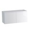 Homeroots 36" White Wood Freestanding Bathroom Vanity With White Sink And Two Drawers 627427 - alternate 1