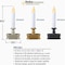 Xodus 3.5'' W. x 8.5'' H. x 2'' D. Aged Bronze Flickering LED Battery Operated Candle FPC1221A - alternate 4