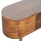 Homeroots 43in Brown Solid Wood Enclosed Storage Entertainment Center 720010 - alternate 10