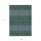 Homeroots 3' X 5' Green Blue And Purple Tribal Washable Indoor Outdoor Area Rug 582560 - alternate 8
