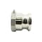 Firesafe 2-1/2" Male Camlock Coupler x 2-1/2" Female NPT Aluminum Fitting - Style A 8613002 - alternate 6