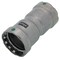 Viega MegaPress couplingWith stop P1 1.5 P2 1.5 carbon steel zinc-nickel coating 25020 - alternate 1