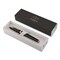 Parker IM Fountain Pen with Gift Box, Medium Fountain Nib, Blue Ink, Black Lacquer/Gold Barrel 1931645 - alternate 1
