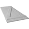 Ekena Millwork True Fit PVC Four Board Joined Board-n-Batten Shutters w/Z-Bar, Primed , 21 1/2"W x 32"H TFP102BBF21X032PR - alternate 13