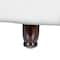 Niche Knight 28 in Large Round Pintucked Storage Ottoman with Lift off lid - White N6270WH - alternate 6