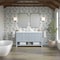James Martin Vanities 60 in. Double Vanity, Serenity Blue, w/Single Hole 3 CM White Zeus Quartz Top & Backsplash 330-V60D-SRB-1WZ - alternate 4