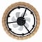 Jonathan Y Cassidy 23" 6-Light Modern Bohemian 6-Speed Metal/Rattan Mobile-App/Remote-Controlled Height-Adjusta JYL9728B - alternate 10