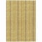 Homeroots 8' X 10' Gold And Copper Striped Washable Indoor Outdoor Area Rug 615058 - alternate 1
