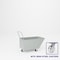 Pucel Slant Front Hand Dump Truck, 24 in W x 42 in D x 18 in H, Gray HDT-42-4S - alternate 1