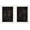 Homeroots Set Of Two Airplane Patent I and II 1 White Framed Print Wall Art, 2PK 406045 - alternate 1