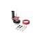 Fluidmaster Universal 3 in. Complete Toilet Flush Valve Repair Kit Assorted Colors 540AKRP5 - alternate 3