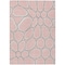Homeroots 8' X 10' Pink Gray And Ivory Abstract Washable Indoor Outdoor Area Rug 600555 - alternate 9