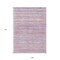 Homeroots 9' X 12' Mauve Striped Washable Indoor Outdoor Area Rug 607960 - alternate 9
