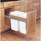 Rev-A-Shelf Maple Wood; Steel; Plastic, Natural Maple, 12 in W, 17.75 in H, 23.25 in D 4WCTM-15DM2 - alternate 2
