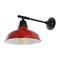Jonathan Y Wallace 12.25" 1-Light Farmhouse Industrial Indoor/Outdoor Iron LED Victorian Arm Outdoor Sconce, Red JYL7615E - alternate 9