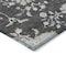 Homeroots 3' X 5' Charcoal Gray And Beige Floral Washable Indoor Outdoor Area Rug 605461 - alternate 9