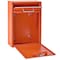 Mail Boss Olympus Locking Wall-Mount Drop Box, Orange, 16-Gauge Steel 805933 - alternate 7
