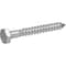 Hillman 1/4 in. X 3 in. L Hex Stainless Steel Lag Screw, 25PK 0832012 - alternate 1