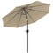 Pure Garden 9-Foot Outdoor Umbrella with Base, Dusty Green 50-LG1042 - alternate 7
