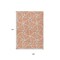 Homeroots 9' X 12' Salmon And Ivory Geometric Washable Indoor Outdoor Area Rug 612903 - alternate 8