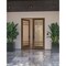 Doornmore G10502, 74.5" x 98" ( 2x36" Door) Left Hand, Mahogany SDL 5 Lite Exterior Door G10502-SW-3696_2_LI - alternate 1