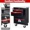 Wrightmaster 22 in. W x 13.6 in. D 4-Drawer Metal Roller Cabinet Tool Chest in Black ZR-245246 - alternate 8