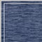 Homeroots 5' Navy Blue And Ivory Square Indoor Outdoor Area Rug 545977 - alternate 8